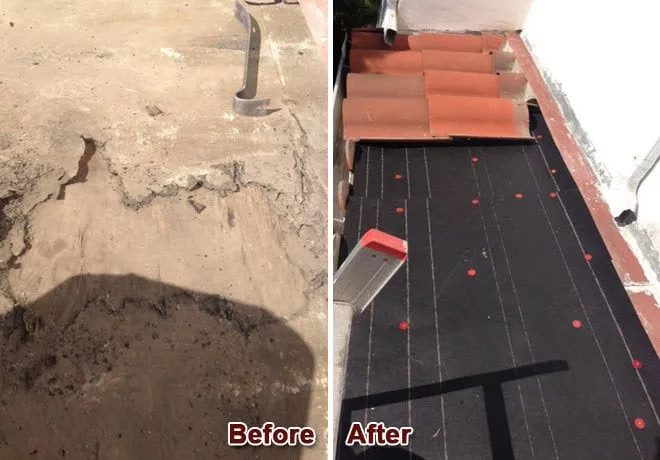 Slide of S & L Roofing