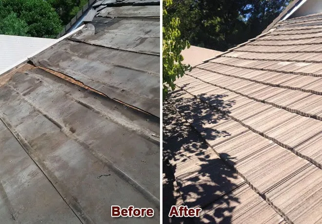 Slide of S & L Roofing