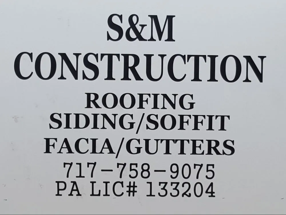 Slide of S & M Construction