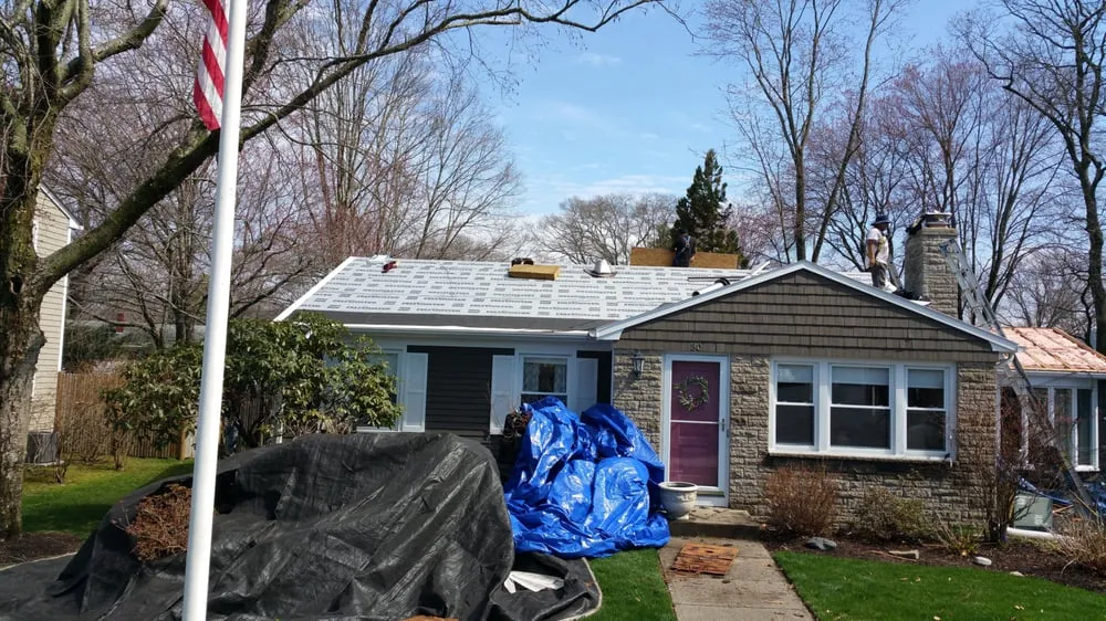 Professional shingle roofing service in Riverside, RI by S & S Construction