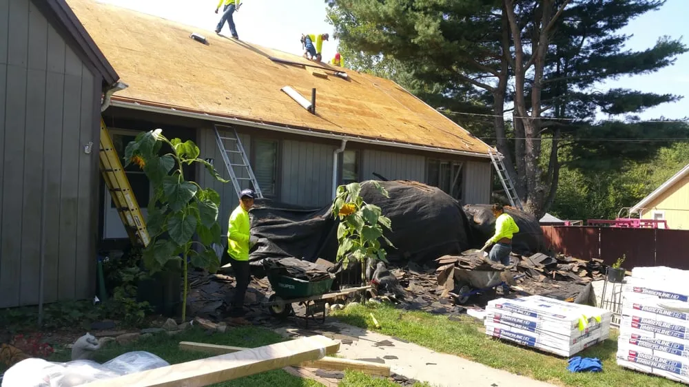 Professional storm damage roof repair experts serving Riverside, RI - S & S Construction