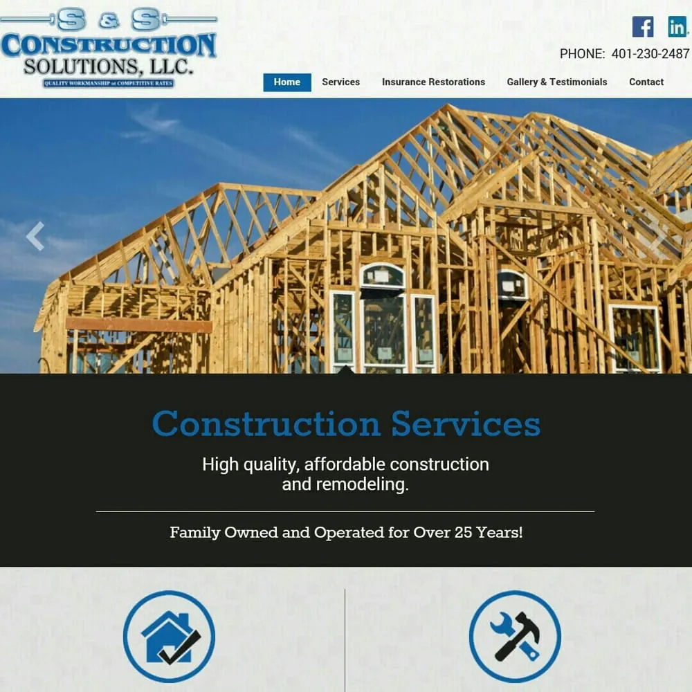 Slide of S & S Construction Solutions