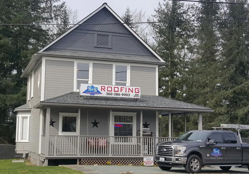 Slide of S & S Roofing