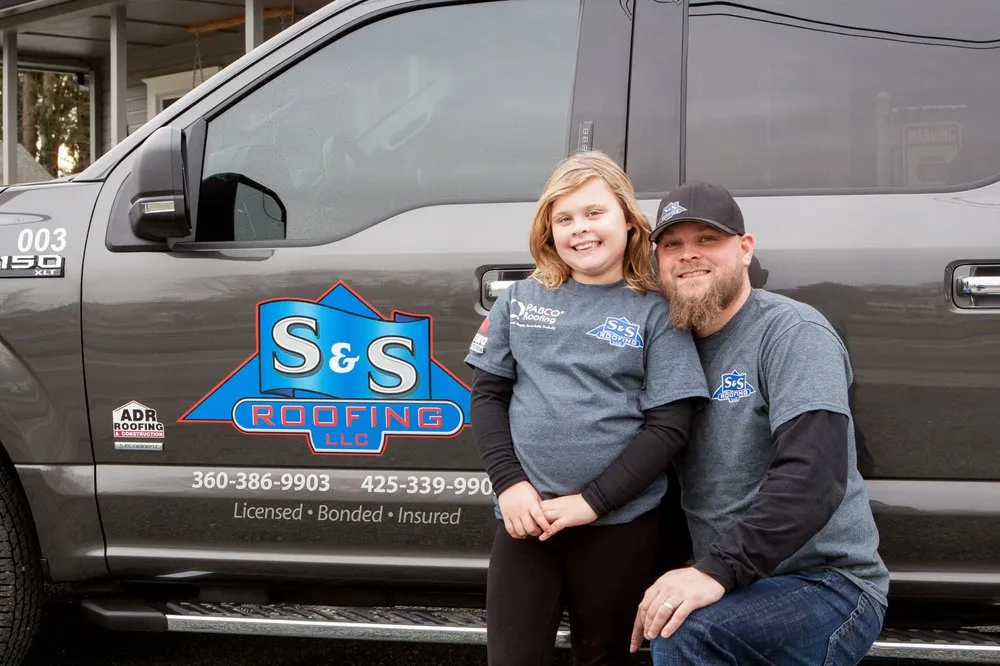 Slide of S & S Roofing