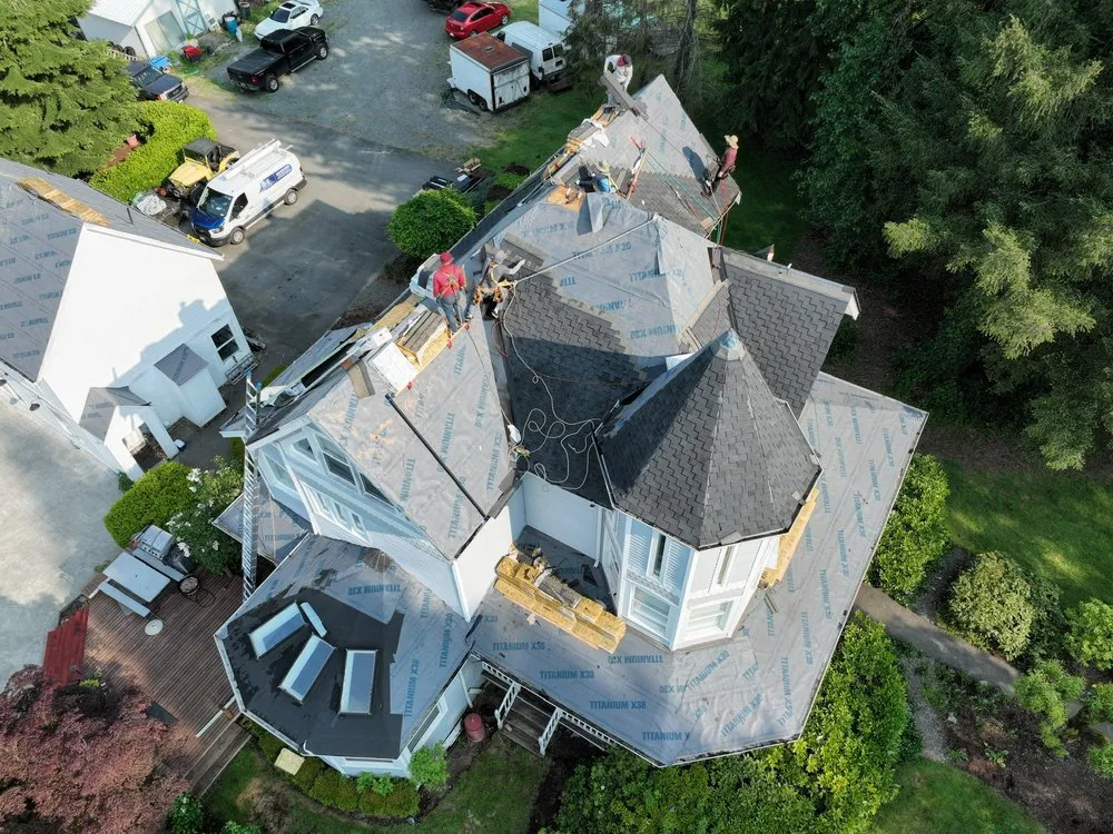 Slide of S & S Roofing