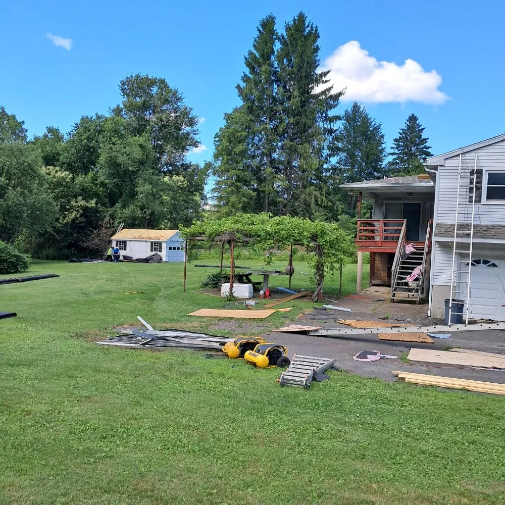 Slide of S & S Roofing