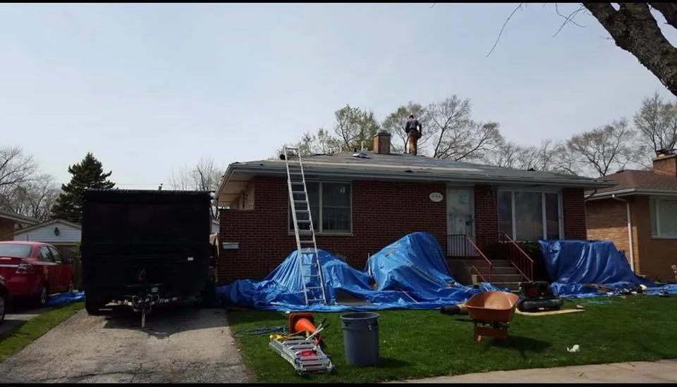 Slide of S & S Roofing