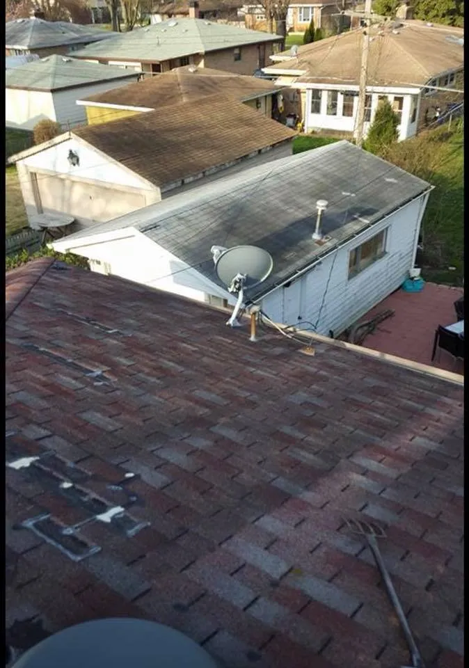 Slide of S & S Roofing