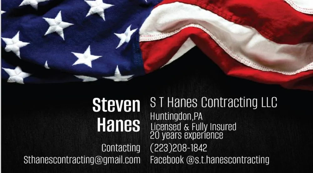 Slide of S T Hanes Contracting