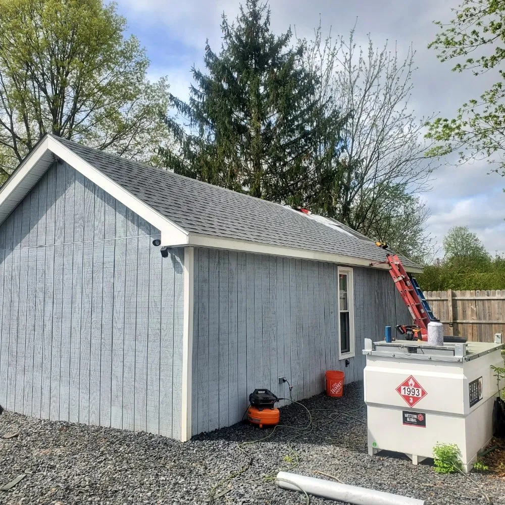 Emergency roof installation for residential properties in Saylorsburg, PA by S Youngkin Roofing and Contracting