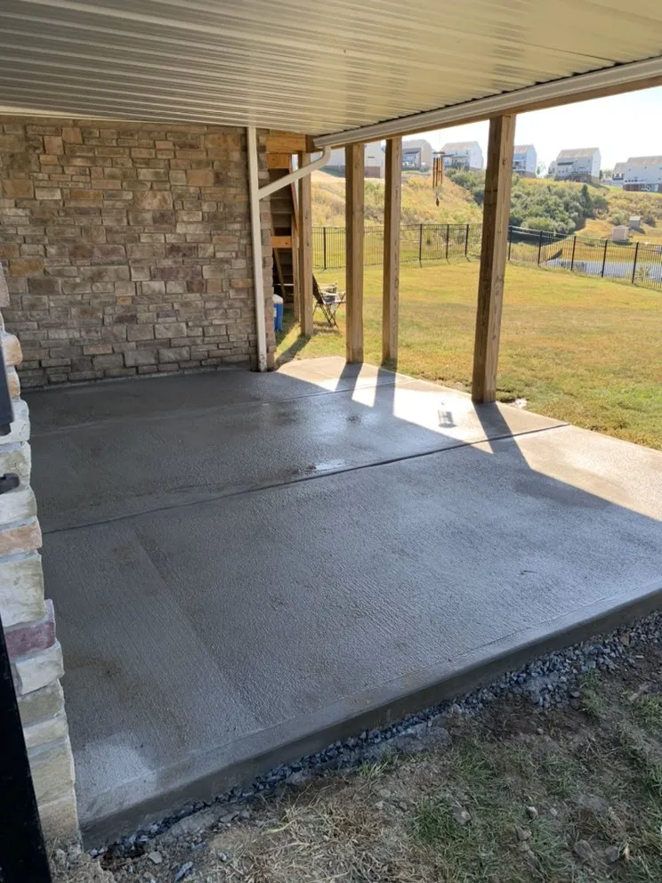 Slide of Sacred Pillars Demolition and Construction