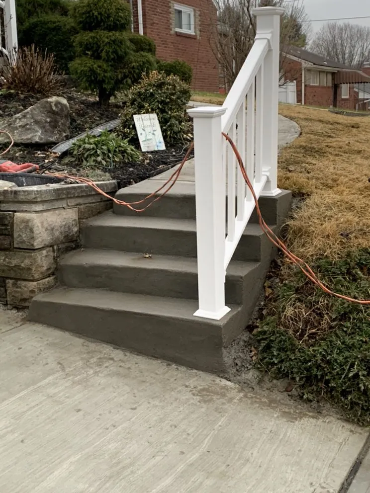 Slide of Sacred Pillars Demolition and Construction