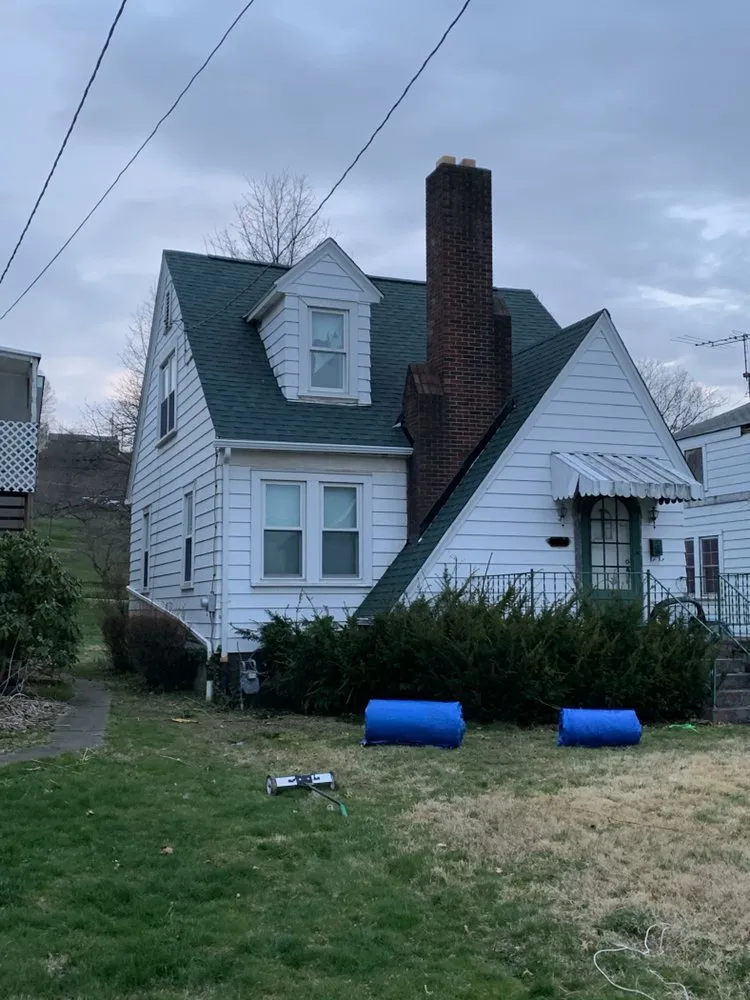 Slide of Sacred Pillars Demolition and Construction