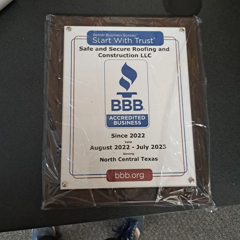 Slide of Safe and Secure Roofing and Construction