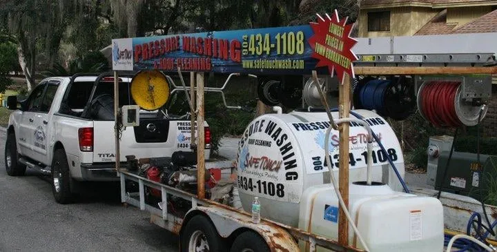 Slide of Safe Touch Pressure Washing & Painting