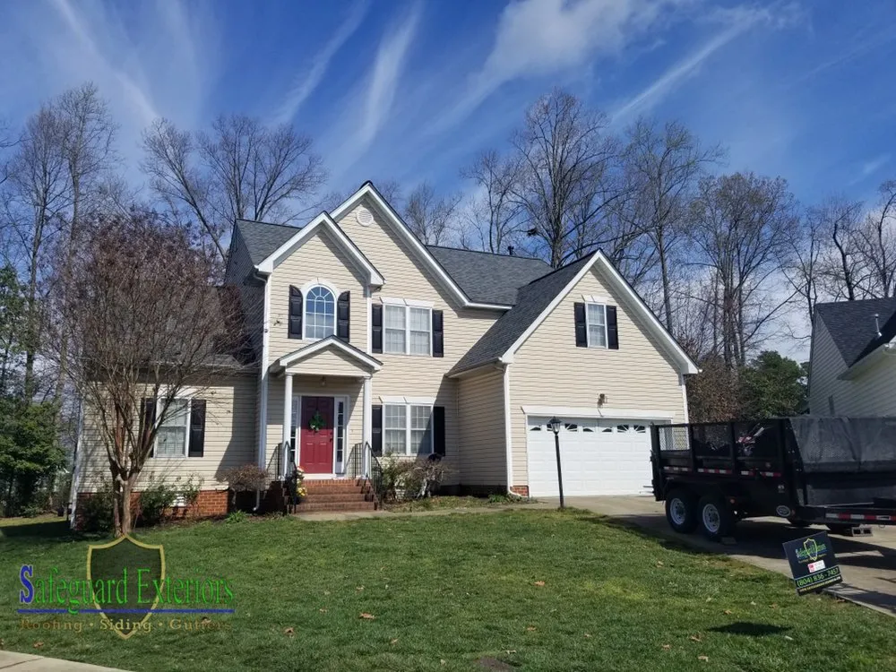 Emergency shingle roofing service with free inspection across Moseley, VA - Safeguard Exteriors