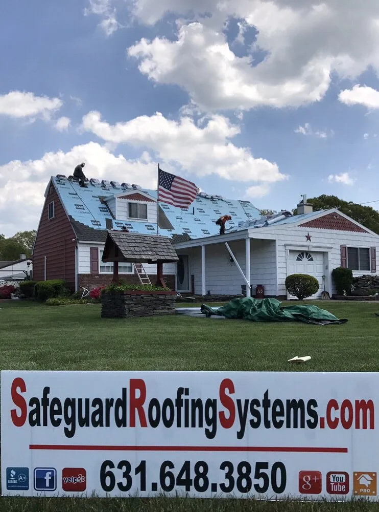Slide of Safeguard Roofing