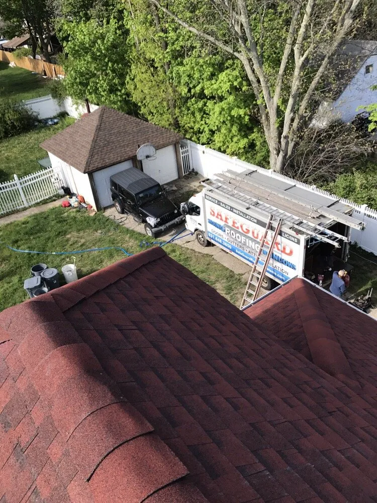 Slide of Safeguard Roofing