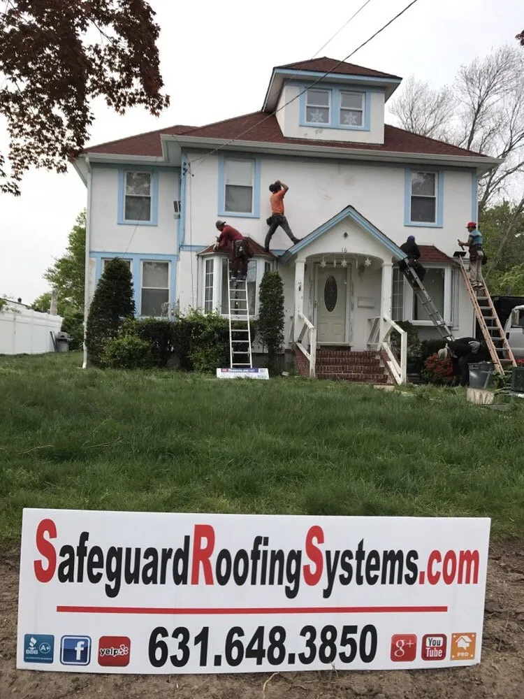 Slide of Safeguard Roofing