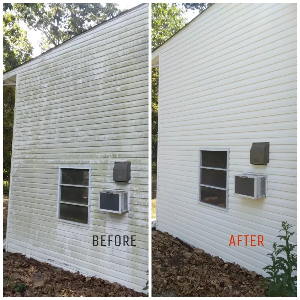 Slide of SafeSpray Exterior Cleaning