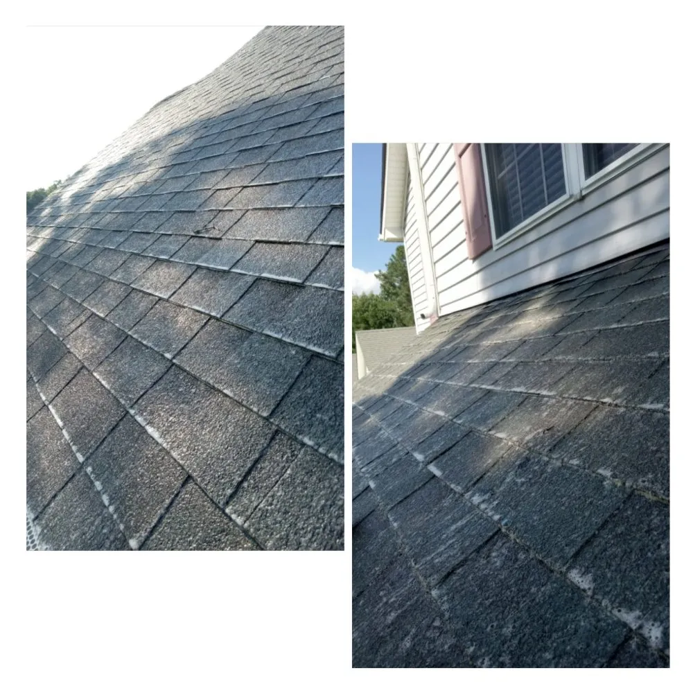 Slide of SafeSpray Exterior Cleaning