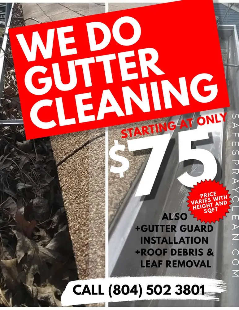 Slide of SafeSpray Exterior Cleaning