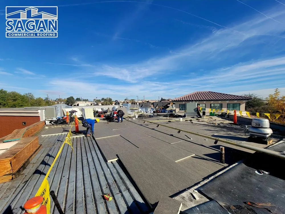 Slide of Sagan Commercial Roofing