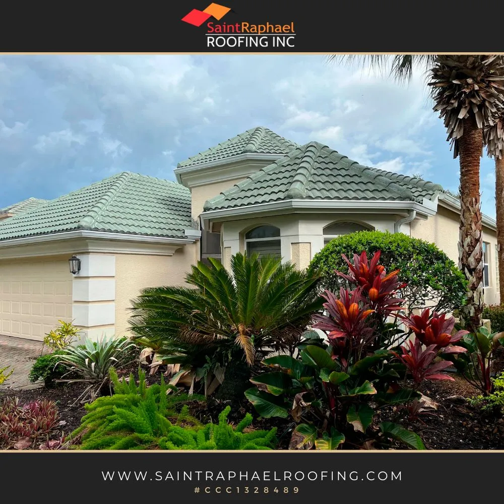 Slide of Saint Raphael Roofing