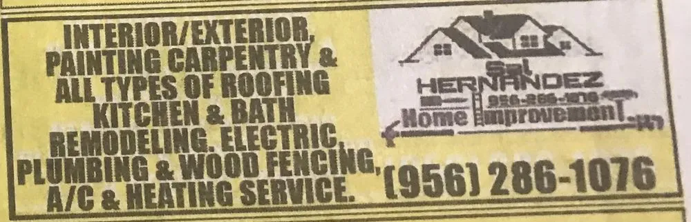 Slide of Sal Hernandez Home Improvement