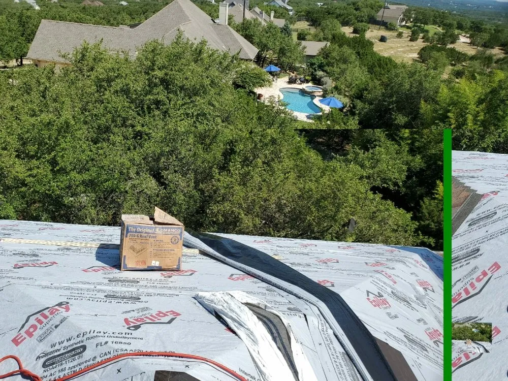 Slide of Saldana's Roofing