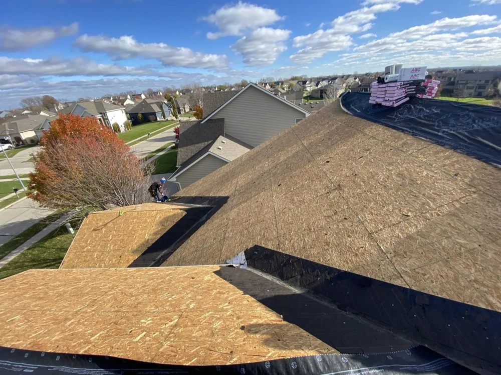 Slide of Sales Roof Construction