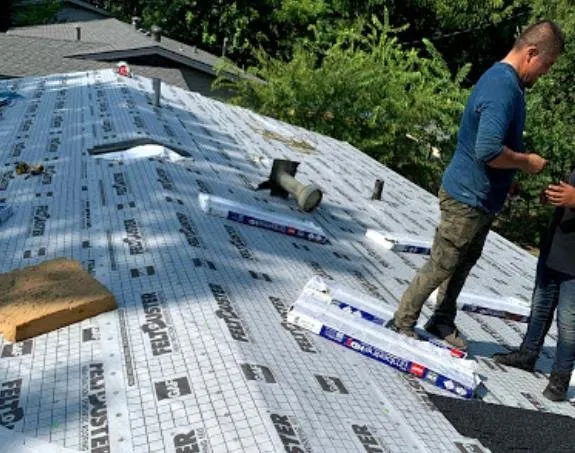 Slide of Salinas Roofing Construction