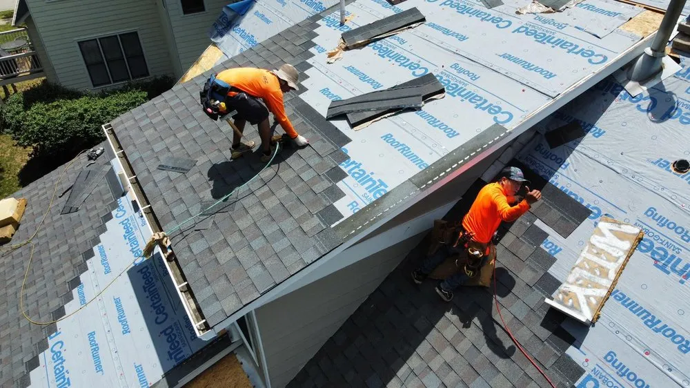 Slide of Saltbox Construction