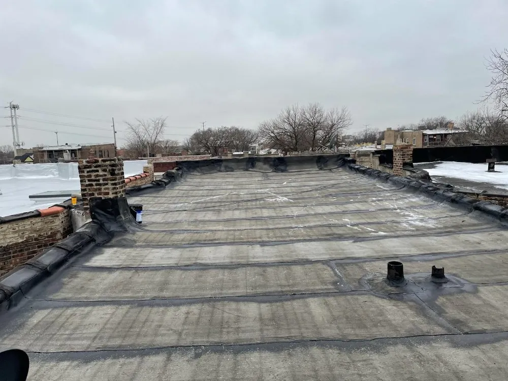 Slide of Same Day Flat Roofs