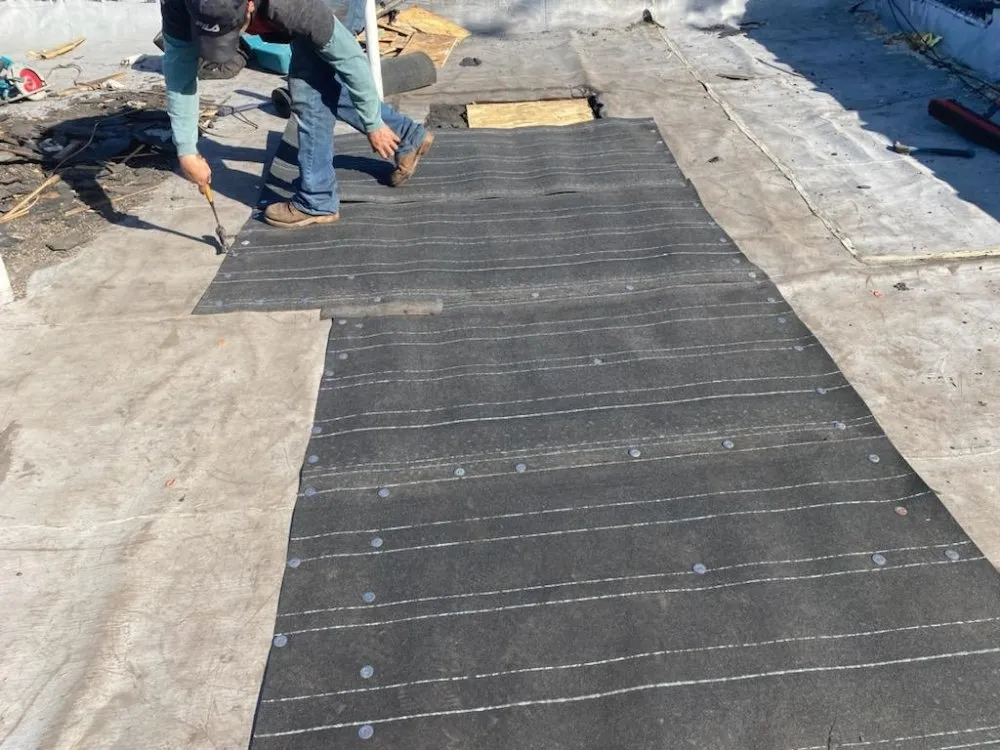 Slide of Same Day Flat Roofs