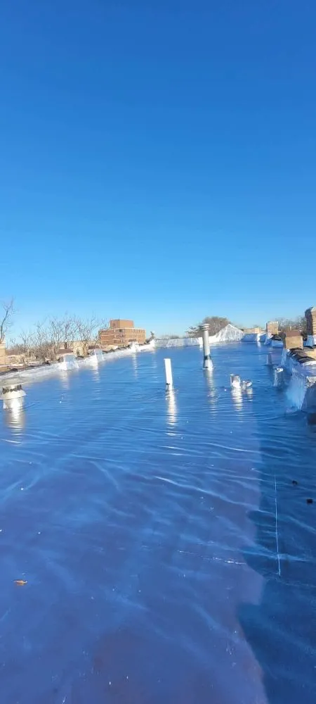 Slide of Same Day Flat Roofs