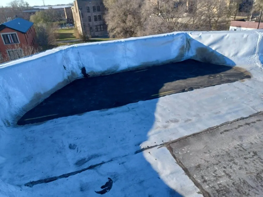 Slide of Same Day Flat Roofs
