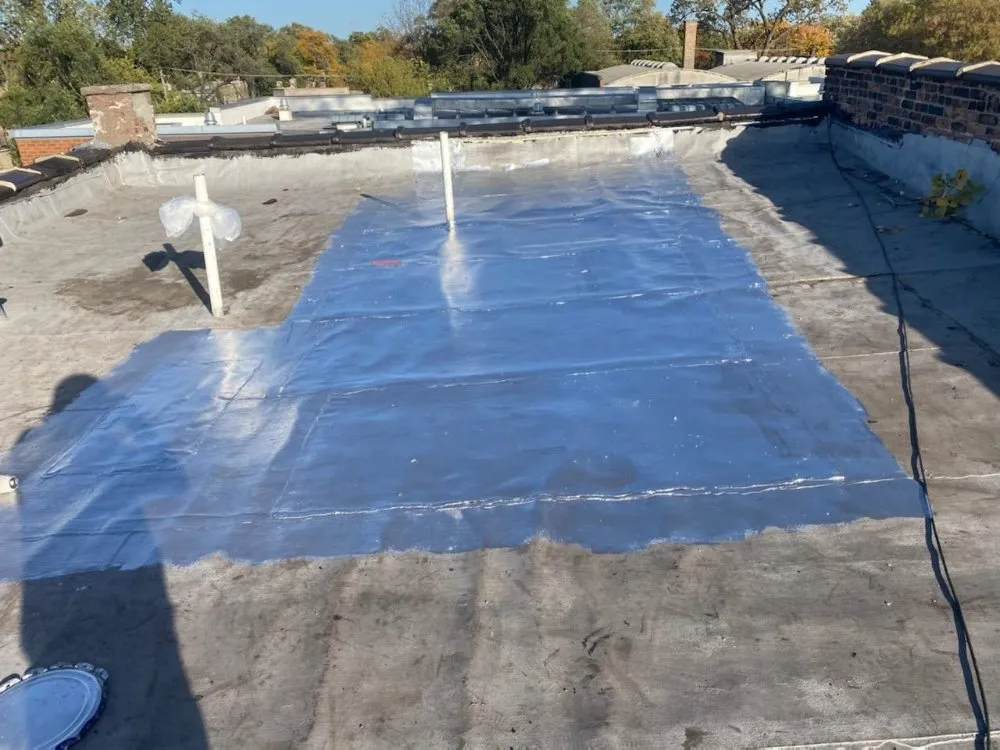 Slide of Same Day Flat Roofs