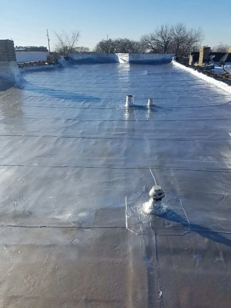 Slide of Same Day Flat Roofs