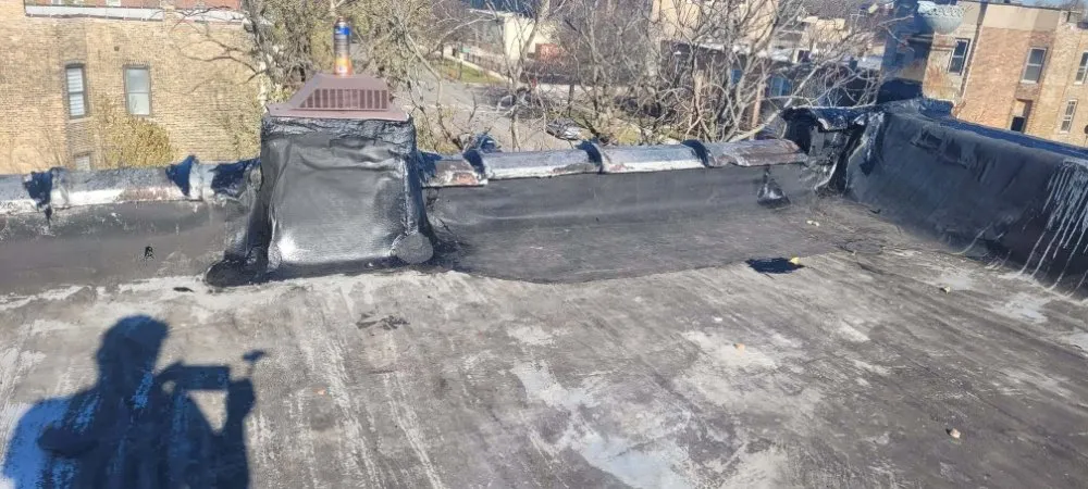 Slide of Same Day Flat Roofs