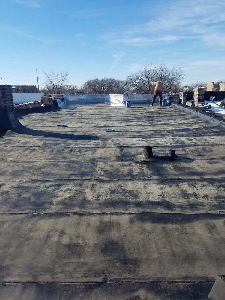 Slide of Same Day Flat Roofs