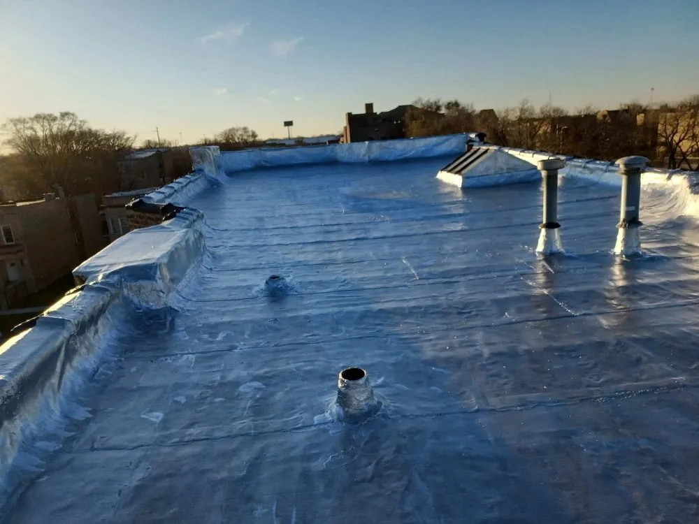 Slide of Same Day Flat Roofs
