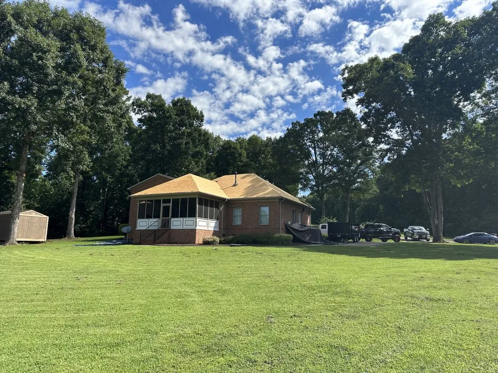 Slide of Sammy Waugh roofing