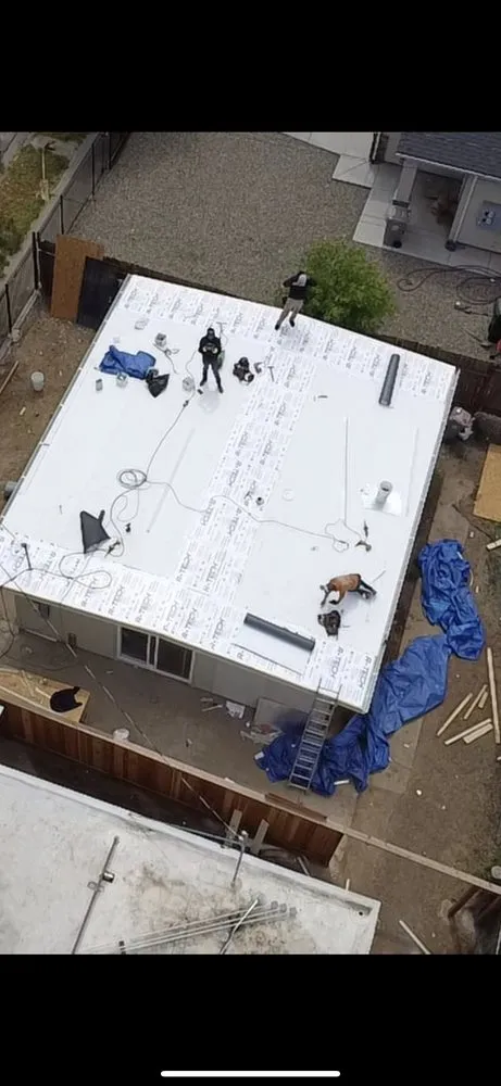 Slide of Samperios Roofing