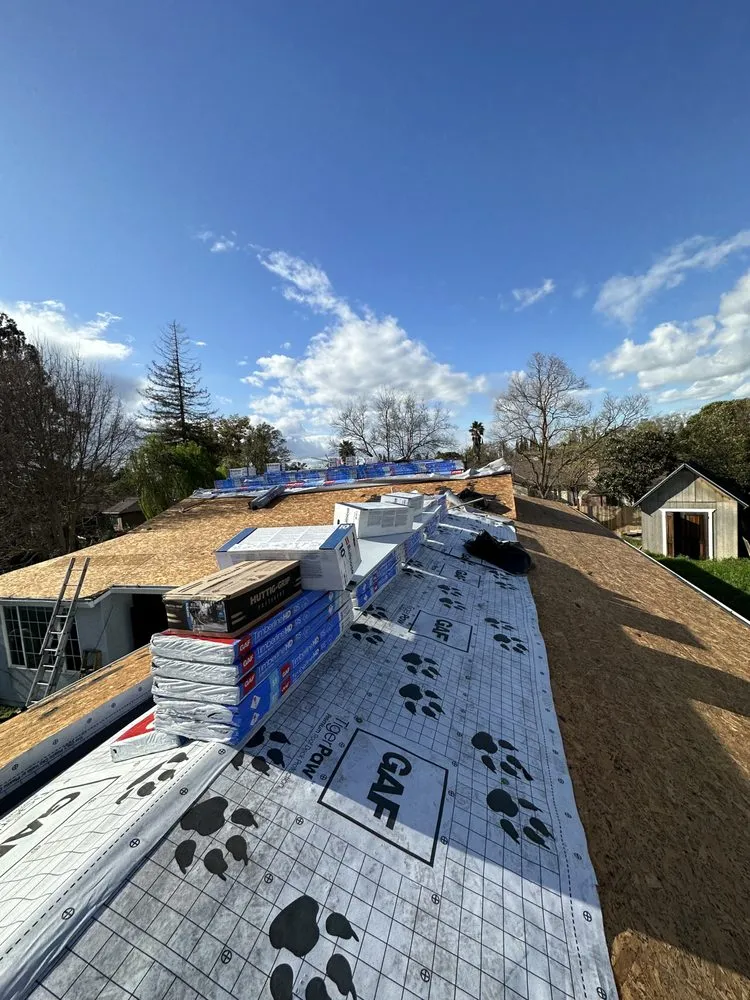 Slide of Samperios Roofing