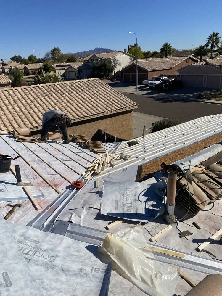 Slide of Sampson Roofing