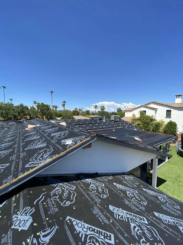 Slide of Sampson Roofing