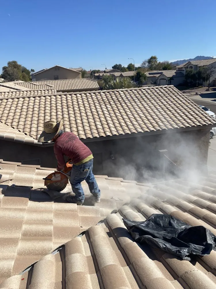 Slide of Sampson Roofing