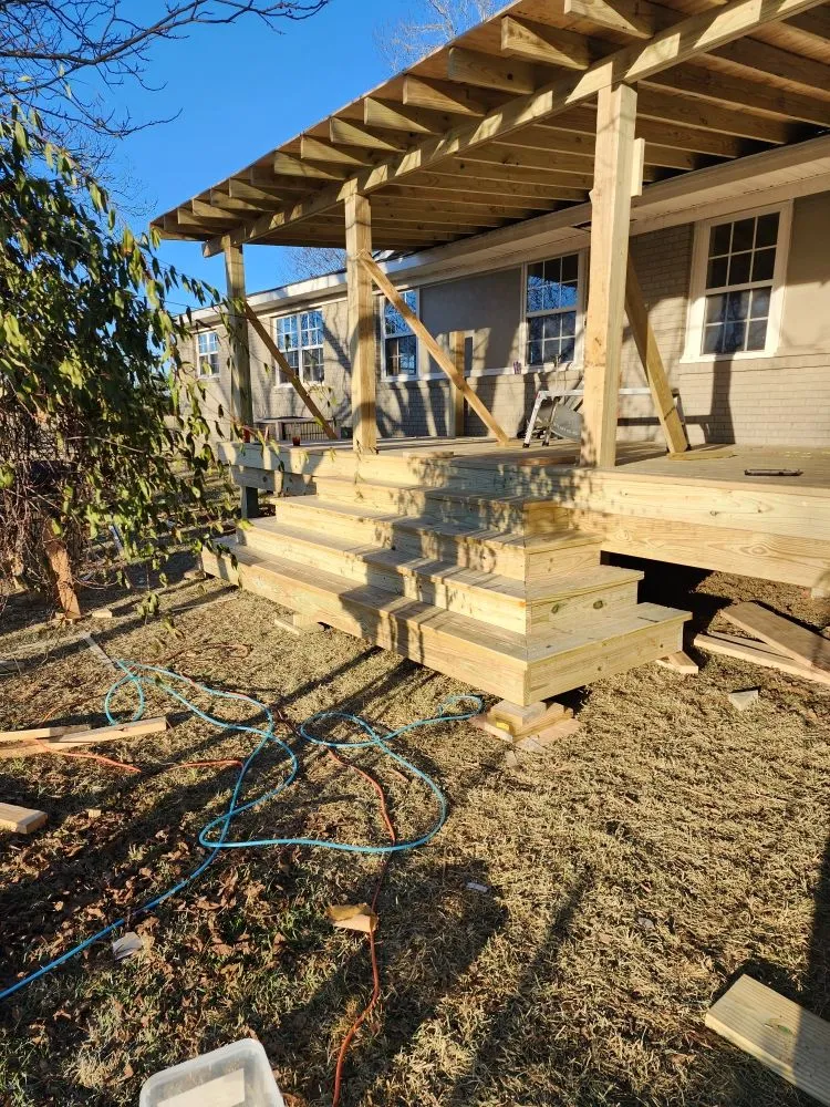 Slide of Sams custom carpentry