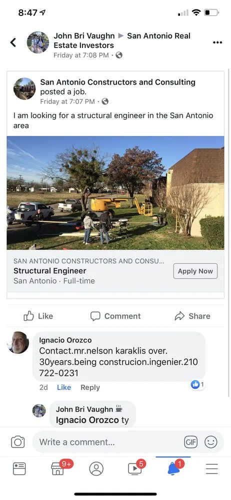 Slide of San Antonio Constructors & Consulting